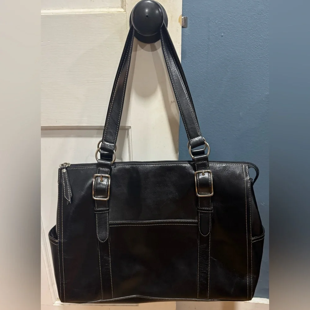 Fossil Genuine Leather Laptop/Work Bag